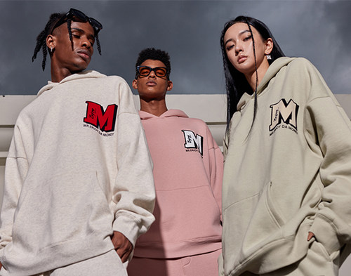 medm街头连帽卫衣印花卫衣