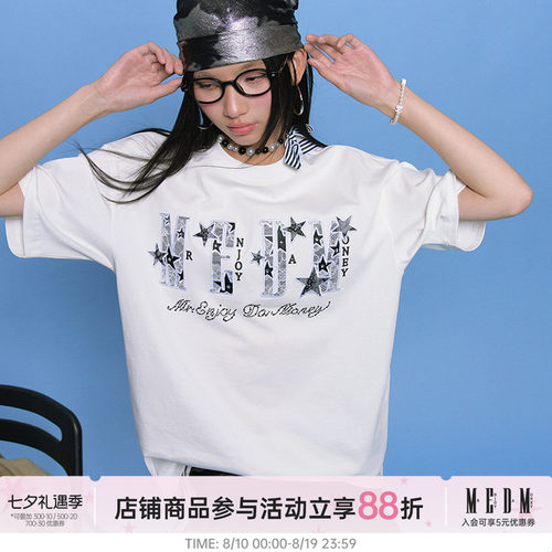 MEDM26SS星星喷头短袖T恤