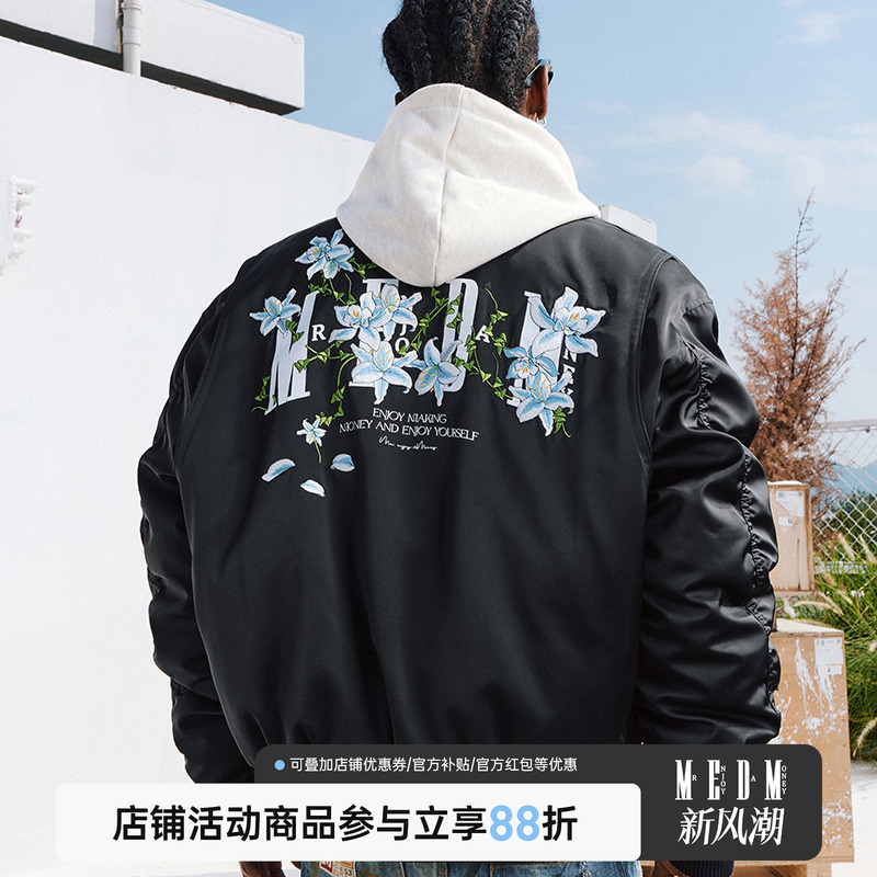 MEDM24FW花卉羽绒服MA1