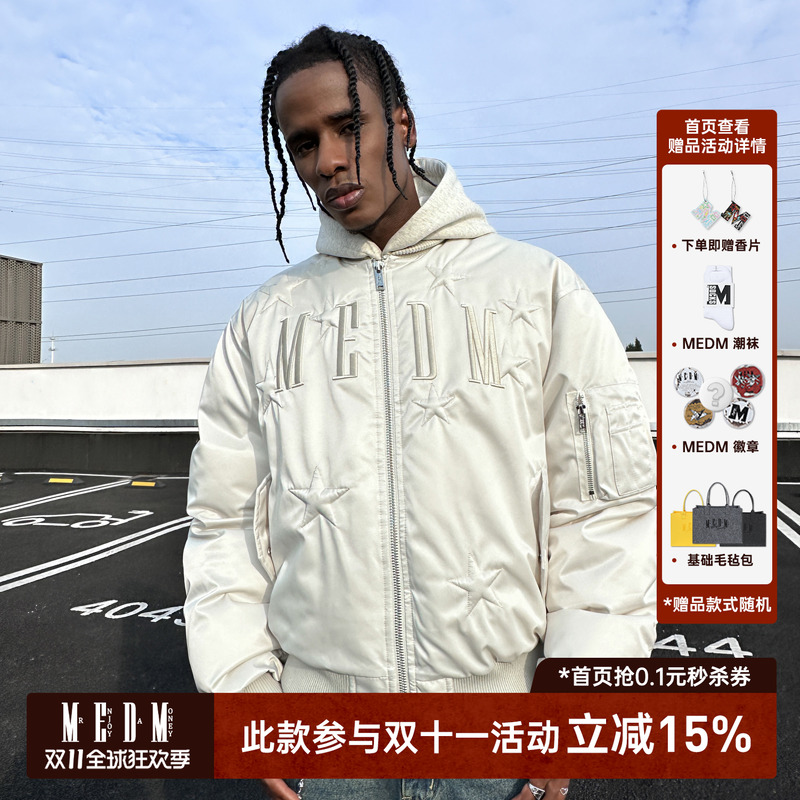 MEDM国潮常规领标准MA1羽绒服