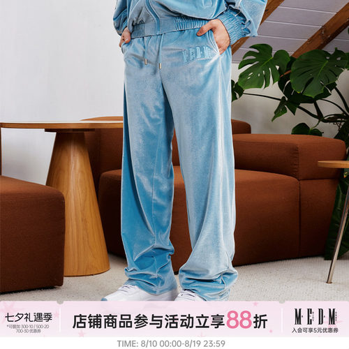 MEDM25SS网球系列丝绒裤子