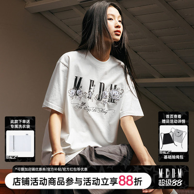宽松型LOGO常规夏季短袖MEDM25SS