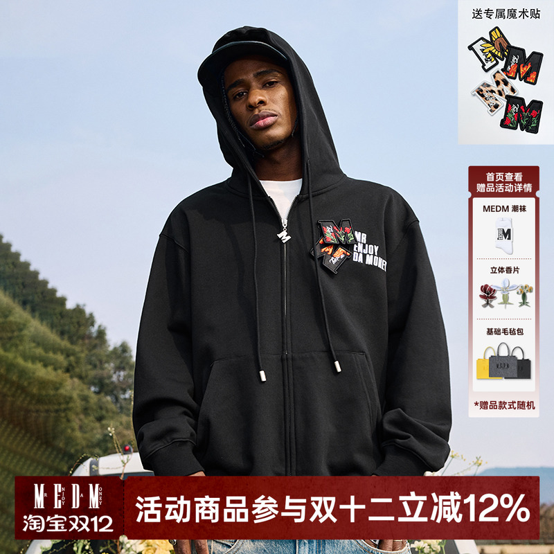 帽衫魔术贴拉链MEDM24SS