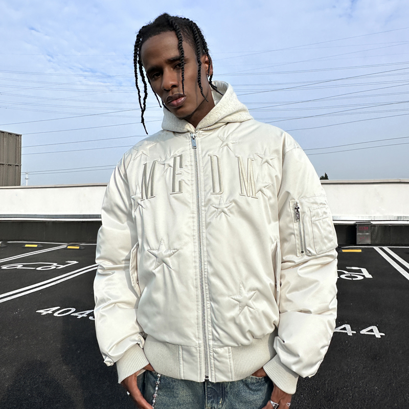 MEDM国潮常规领标准MA1羽绒服