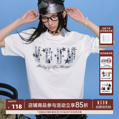 MEDM26SS星星喷头短袖T恤
