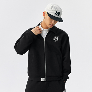 MEDM 披荆斩棘5 拉链情侣外套春秋 空气层运动翻领夹克美式