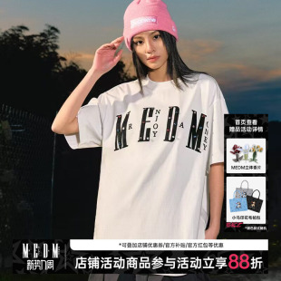 休闲体恤女潮牌宽松情侣上衣 美式 MEDM25SS钻石系列短袖 T恤男夏季