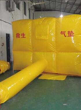XJD-P-8X6X16充气式消防救生气垫优惠 便携式救生气垫 鸿业