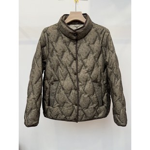 丝瑞sr 中老年妈妈立领羽绒服奶奶保暖羽绒袄老太太上衣 066新款