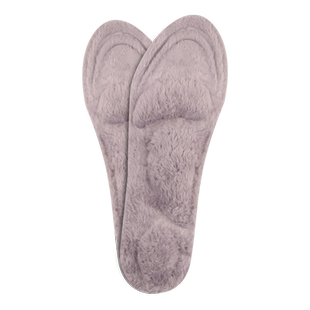 ELEFT加绒鞋垫男士女加厚4D海绵冬季保暖吸汗软底发热足弓垫