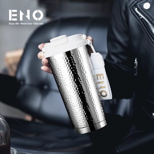 英国ENO吸管保温杯男女咖啡杯高颜值2024新款316不锈钢便携水杯子