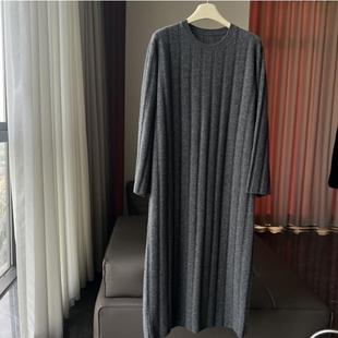 BEN 100绵羊毛招牌大衣好伴侣H型针织OP连衣裙