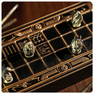 塞尼特棋-世界经典抽象棋绝版重置埃及棋（双人对战）墨鱼游戏