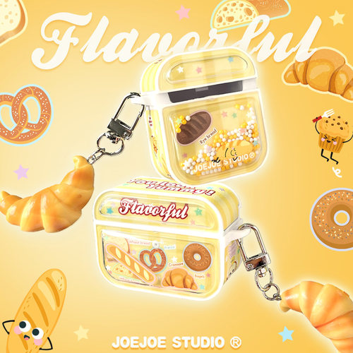 JoeJoeStudio法式面包苹果耳机套