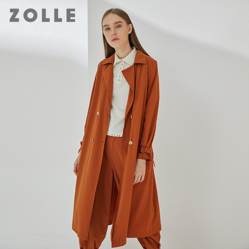 ZOLLE因为商场同款保暖士风风衣