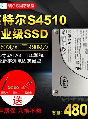 lntel/英特尔S4510 S4500 s4610 240G 480G 960G 1.92T企业级固态