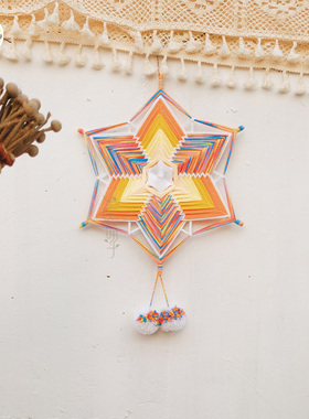 念生活铺子绕线曼达拉壁挂装饰