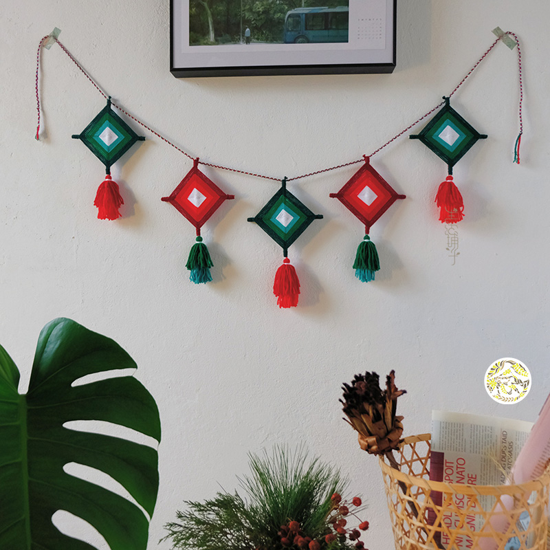 DIY圣诞绕线创意工艺品