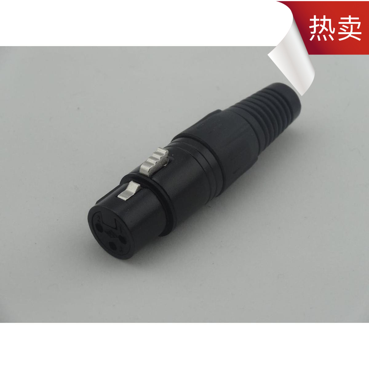 台湾日升SREXACT 三芯卡农母头卡侬 SVP556S-BK-PG-SR黑色镀金