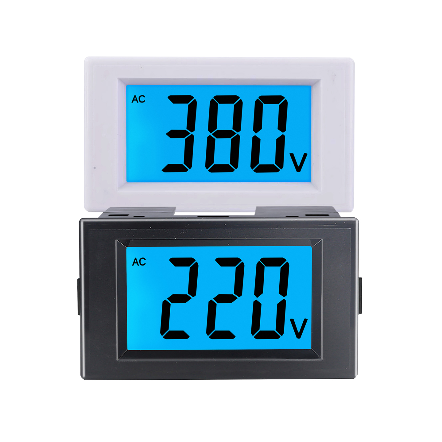 交流数显数字电压表单相220v110v三相380v检测显示器D85-20 120