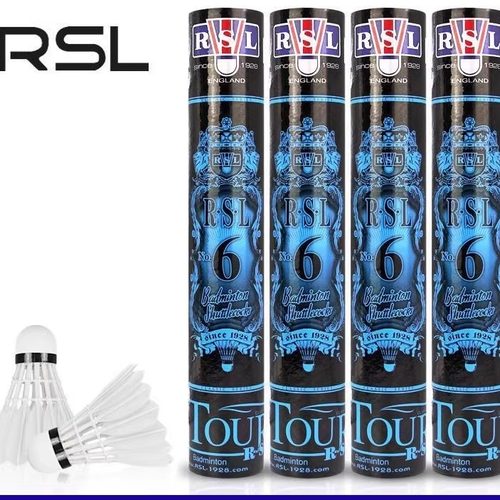 稳定耐打亚狮龙6号羽毛球RSL7号