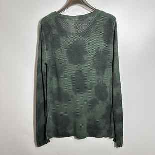 圣迪男式 精工抗起球脏脏工艺镂空印花透气保暖毛衣3568