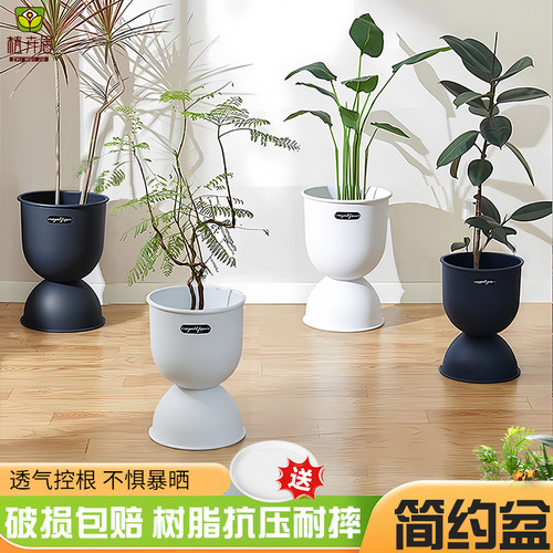 北欧轻奢高级感沙漏型花盆