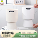 新款 北欧亚光高脚仿陶瓷花盆简约客厅轻奢家用兰花蝴蝶兰绿植花盆