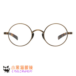 KameManNen万年龟日本圆框手工眼镜框文艺复古钛近视眼镜架KMN101