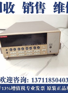 高价回收吉时利keithley 6517B/6517A/6514/6487静电计