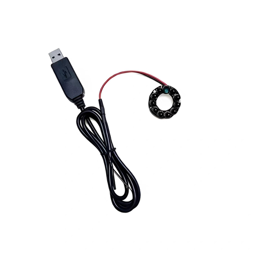 850nm940nm红外夜视肉眼不可见光补光灯摄像机监控LED灯黑色灯珠