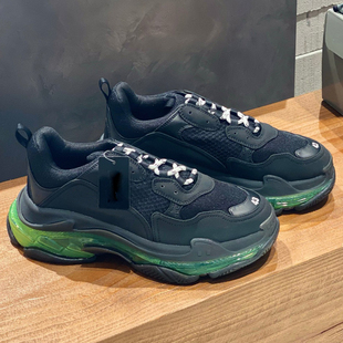 超火增高黑 男ins潮厚底百搭休闲运动鞋 2025春季 高级感街头老爹鞋