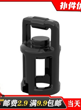 小颗粒拼插积木国产MOC 37776 适用乐高国产零配件人仔灯笼手提灯