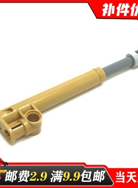 适用乐高小颗粒科技积木65151c01零件特殊配件散件避震臂内弹簧摩