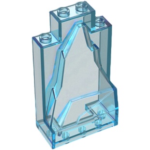 国产MOC积木 47847 2x4x6大块岩石山墙壁板适用乐高小颗粒零配件