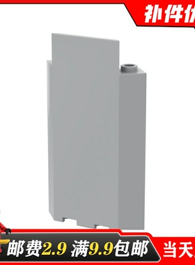 小颗粒拼插积木国产MOC 87421 适用乐高配件3x3x6墙壁拐角特殊件