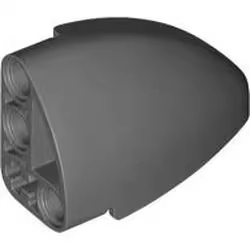 国产科技零件moc适用乐高 2438 拼插积木 5x3x2 弧形 科技面板 左