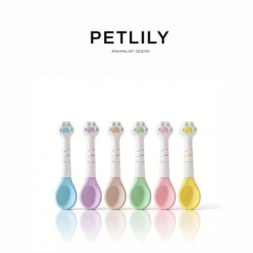 PETLILY猫狗硅胶食品级喂食勺