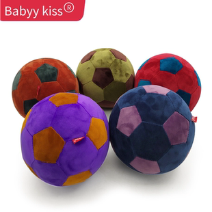 毛绒足球世界杯礼品赠品收藏爱好纪念居家抱枕高品质棉球新颖玩具