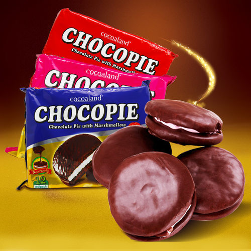 乐一百巧克力派马来西亚清真糕点