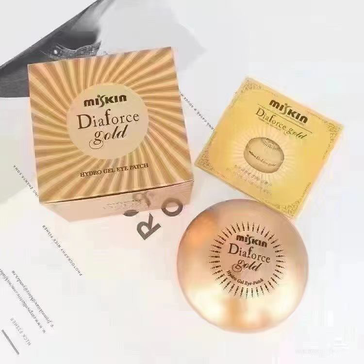 diaforce黄金钻石眼膜贴30对隐形修护补水 护理