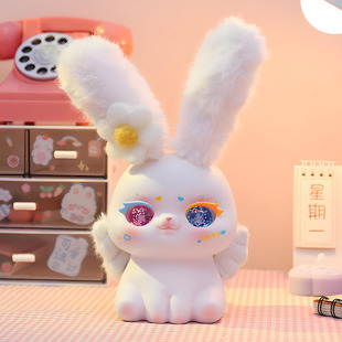 创意网红软萌萌兔子大号存钱罐送女孩礼物高颜值大容量储蓄罐摆件