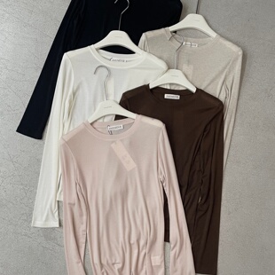 JASMINE2321天丝羊毛T恤长袖