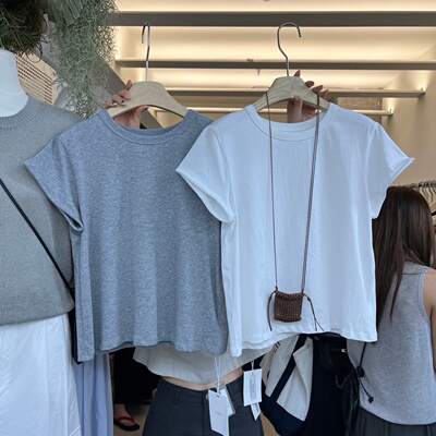 WEARELAB11963立体袖T恤短袖休闲上衣