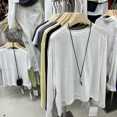 WEARELAB基础款长袖T