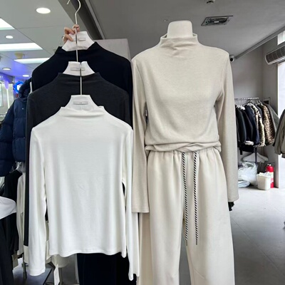 XHM11115磨毛高领打底衫