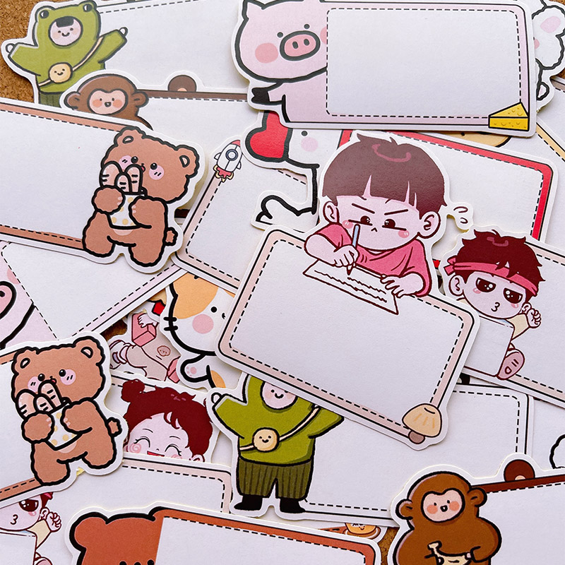 可书写贴纸手帐贴纸独立粘贴