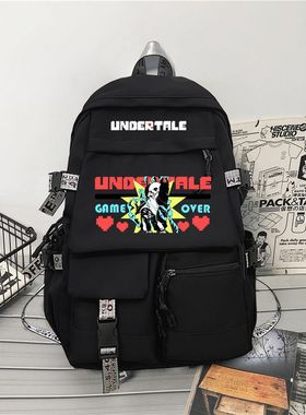 传说之下sans波动狗动漫书包小学生初高中男女undertale双肩背包