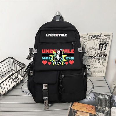 传说之下sans波动狗动漫书包小学生初高中男女undertale双肩背包