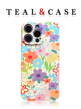 彩色花瓣多色菲林手机壳亮面适用苹果16promaxiphoneOPPORENO10PROFINDX5PRO荣耀MAGIC4PROVIVOX200IQOONEO6